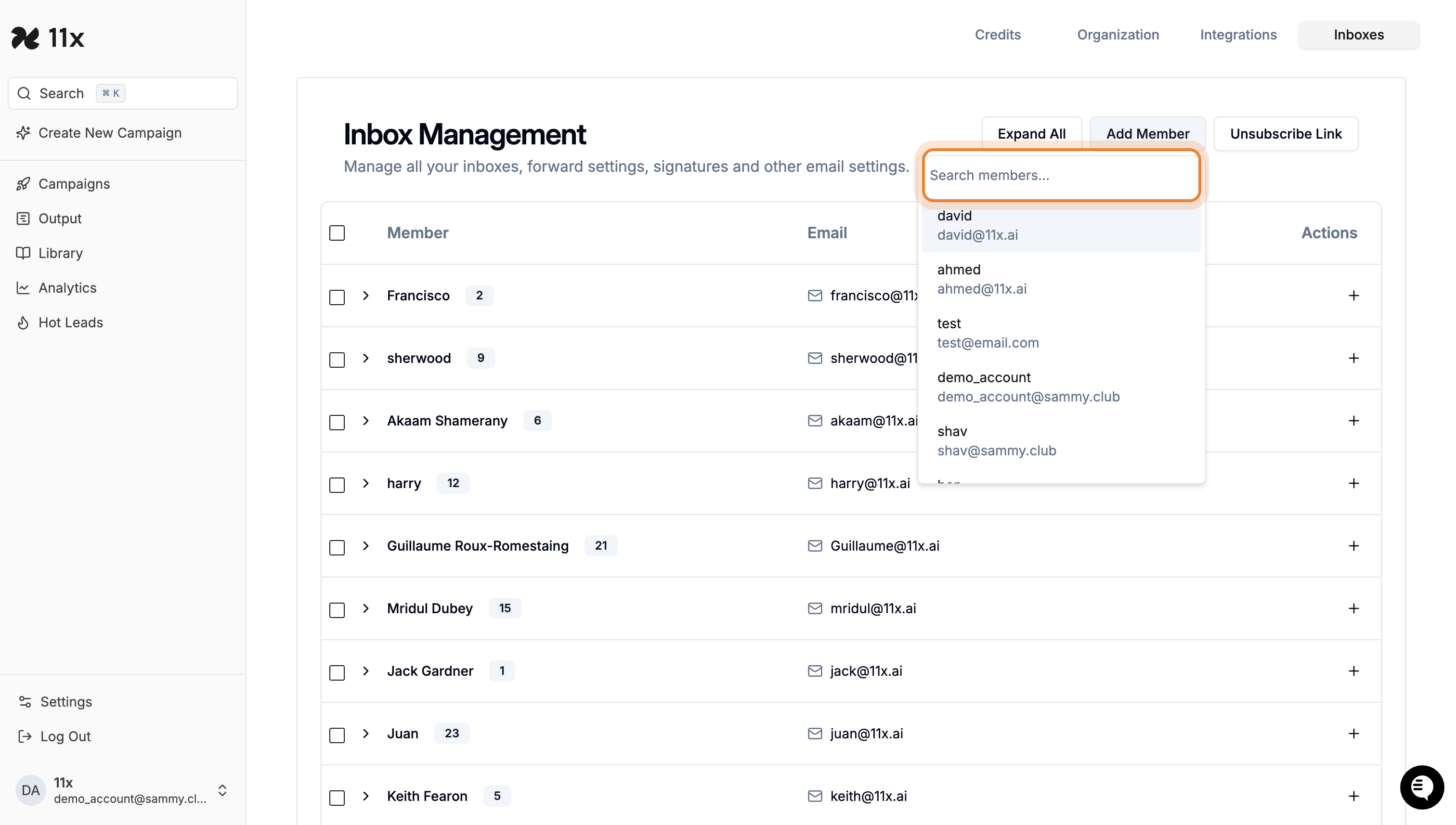 Input Email