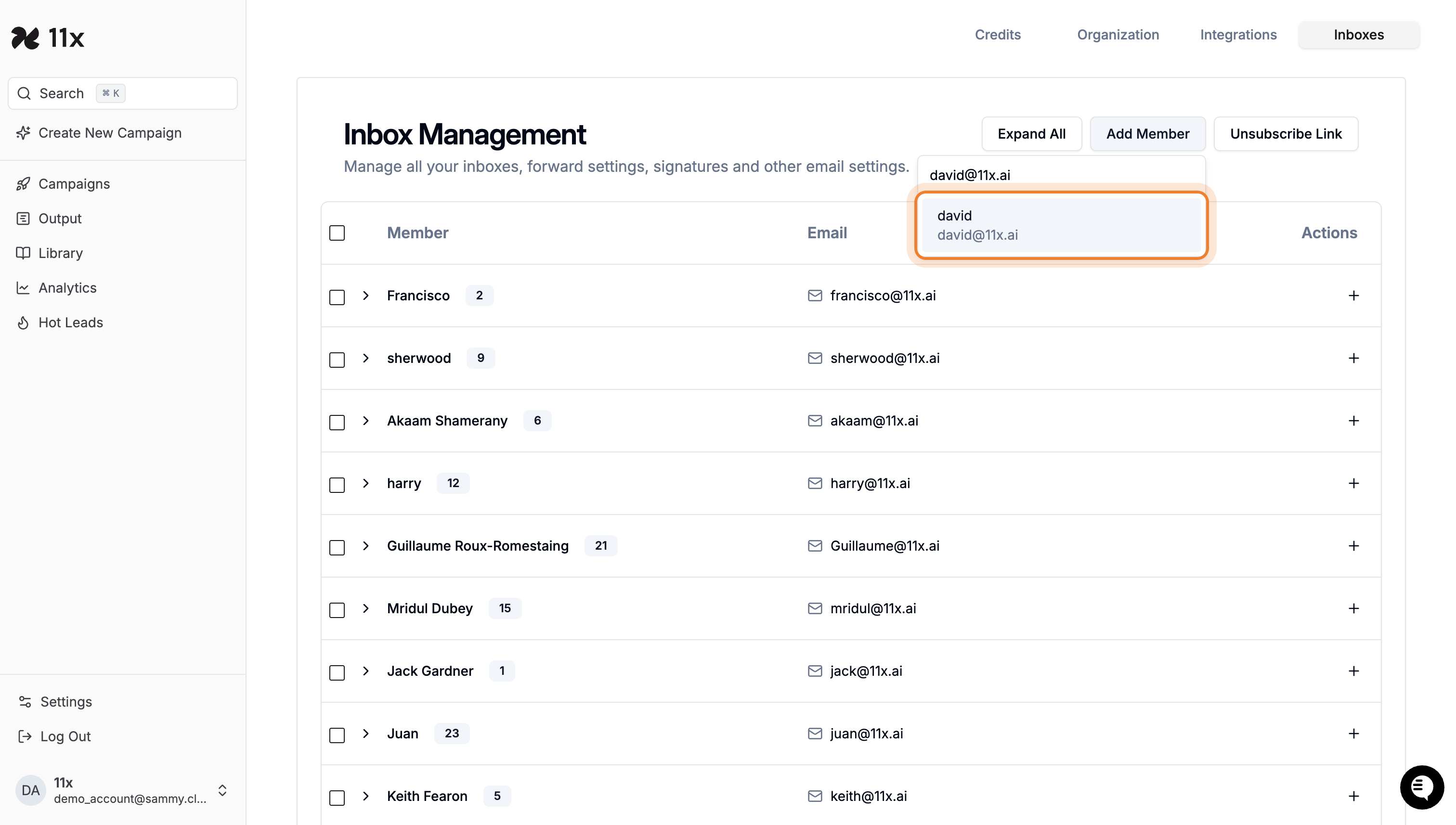 Select Email