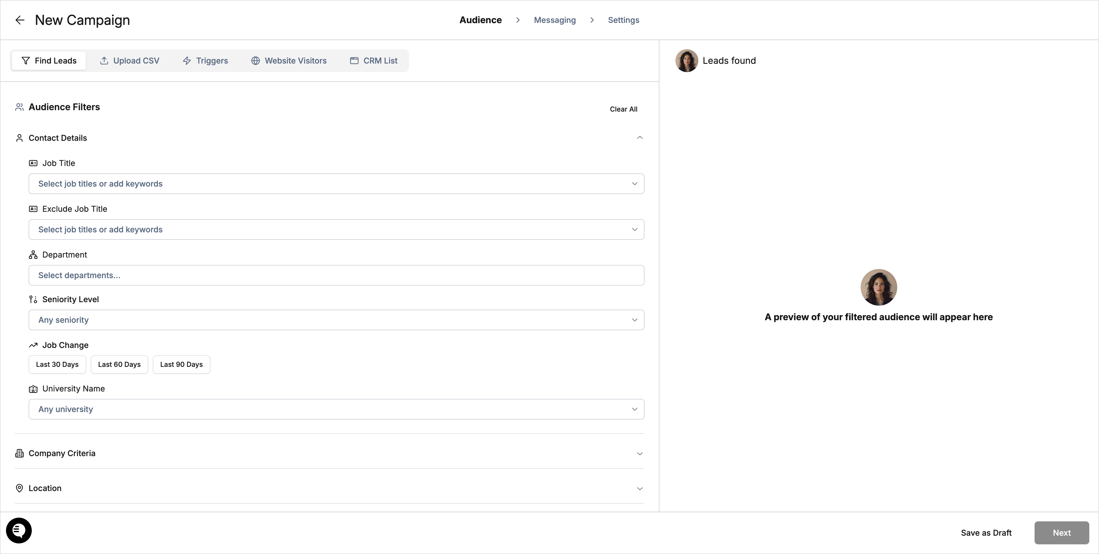 Expanded Contact Details section showing all available fields